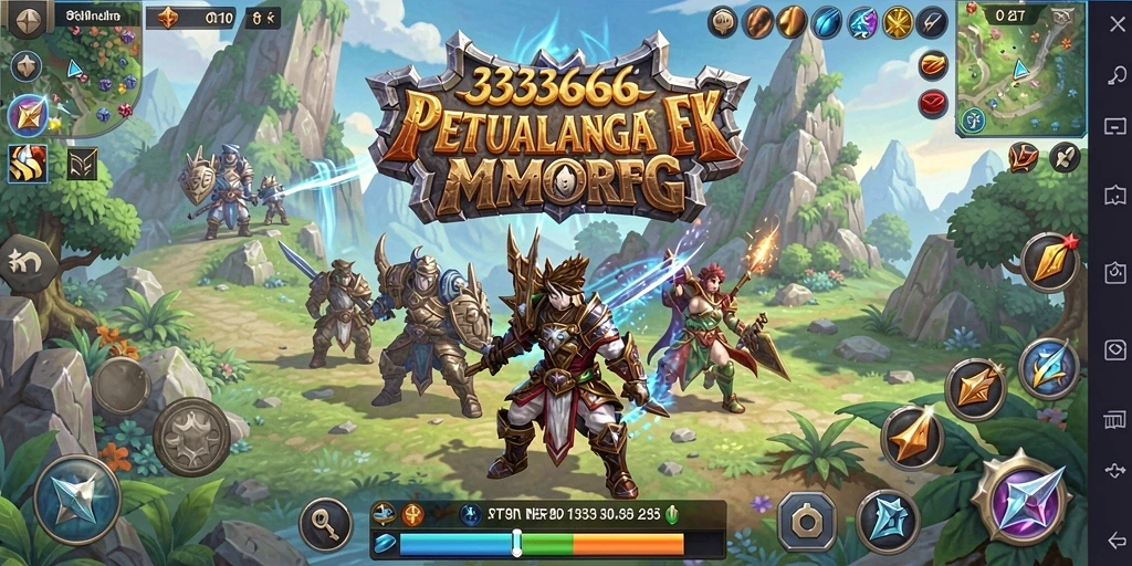 Gameplay 333666 yang menarik dalam dunia MMORPG.