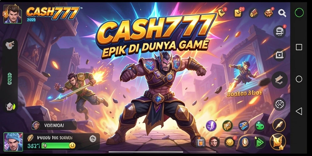 Tampilan menarik dari gameplay <strong>CASH777</strong> yang penuh aksi.