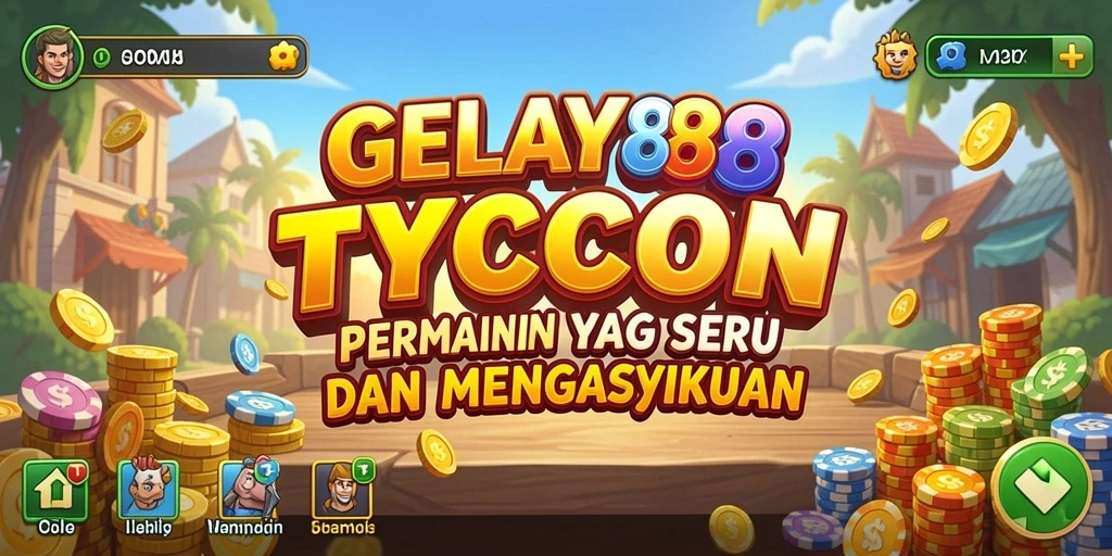 Screenshot gameplay Tycoon yang menggambarkan keseruan manajemen bisnis.