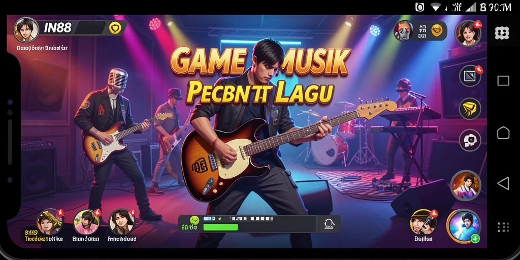 Tampilan gameplay seru dan interaktif dari IN88.