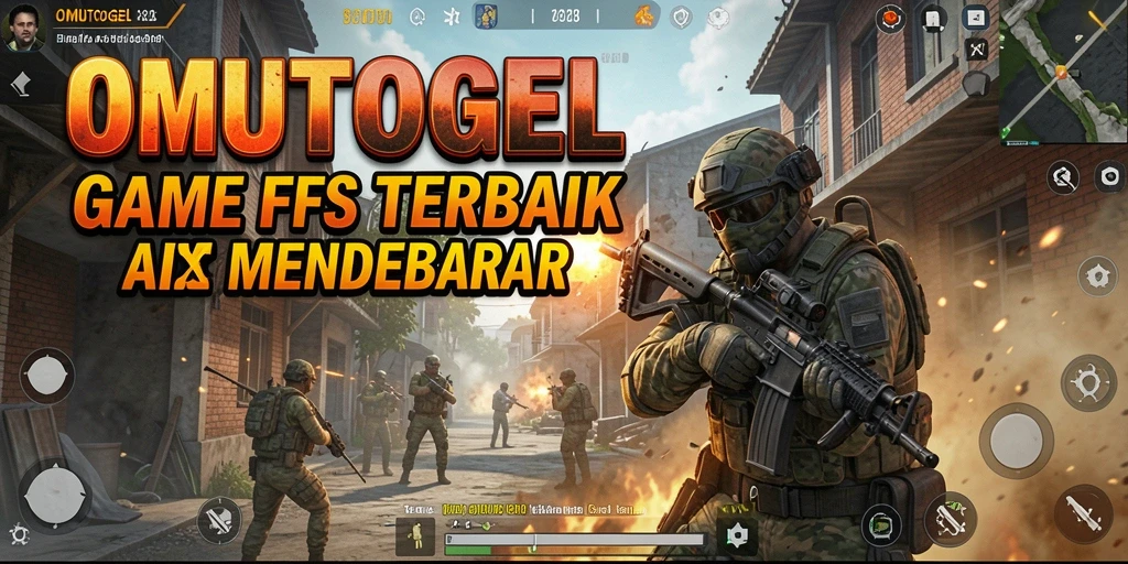 Tangkapan layar menampilkan aksi seru dalam gameplay OMUTOGEL.