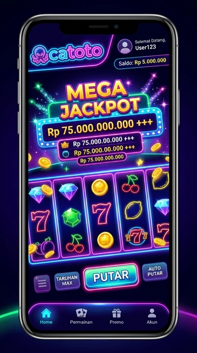 Tampilan antarmuka ocatoto yang sederhana dan intuitif.